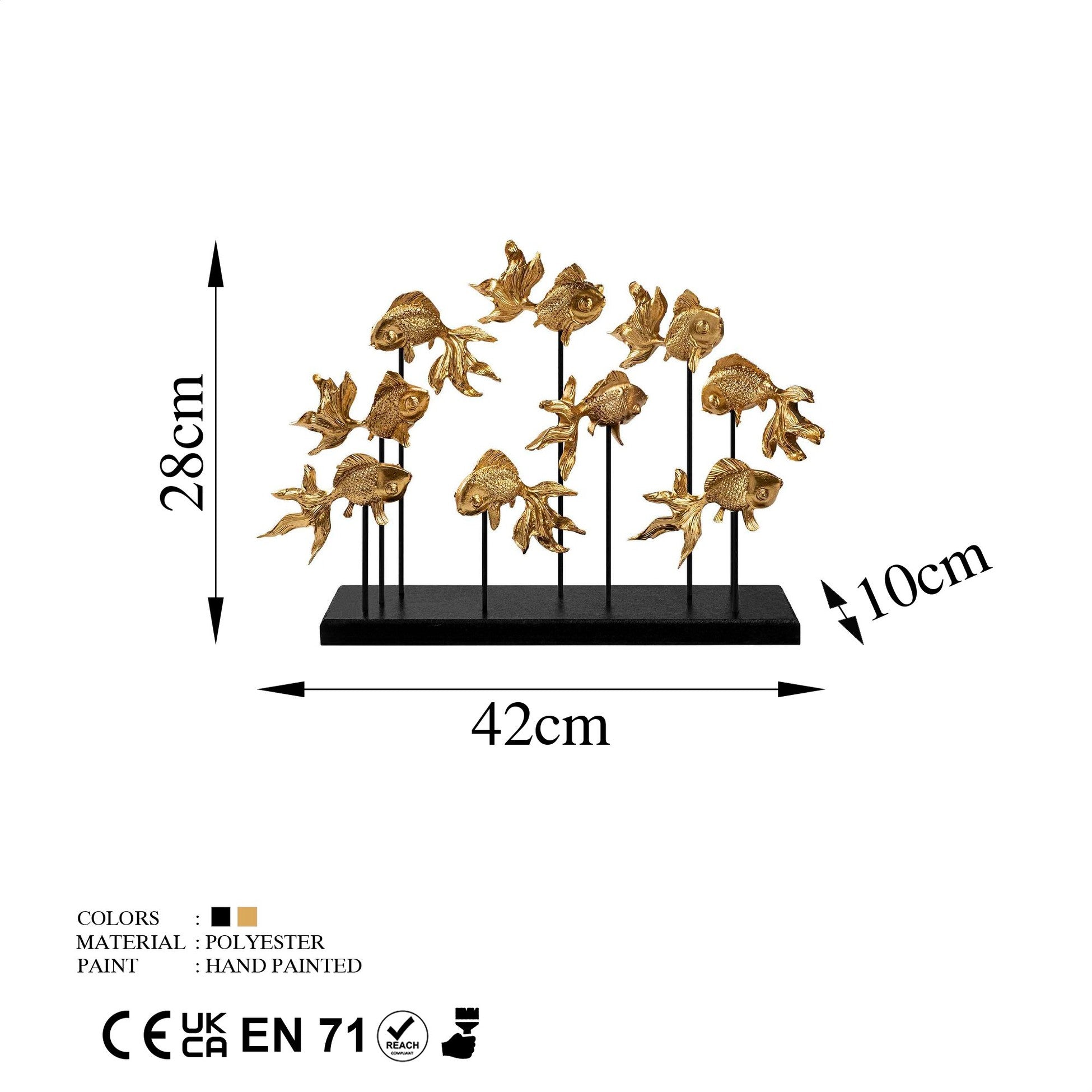 Objet décoratif GOLDFISH 1