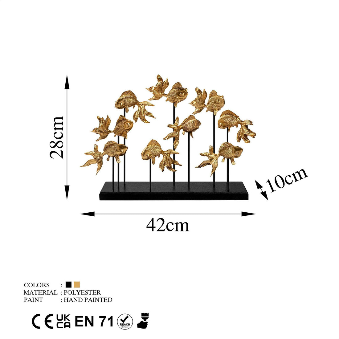 Objet décoratif GOLDFISH 1