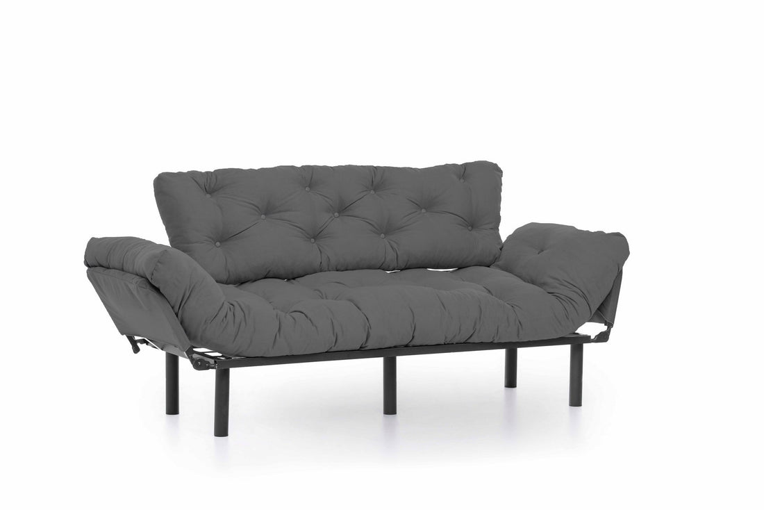 Canapé-lit 3 places Nitta Triple - Grey