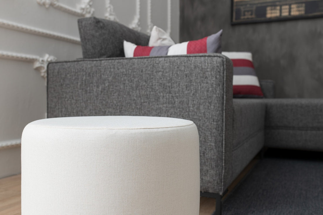 Touffet Silindir - Cream