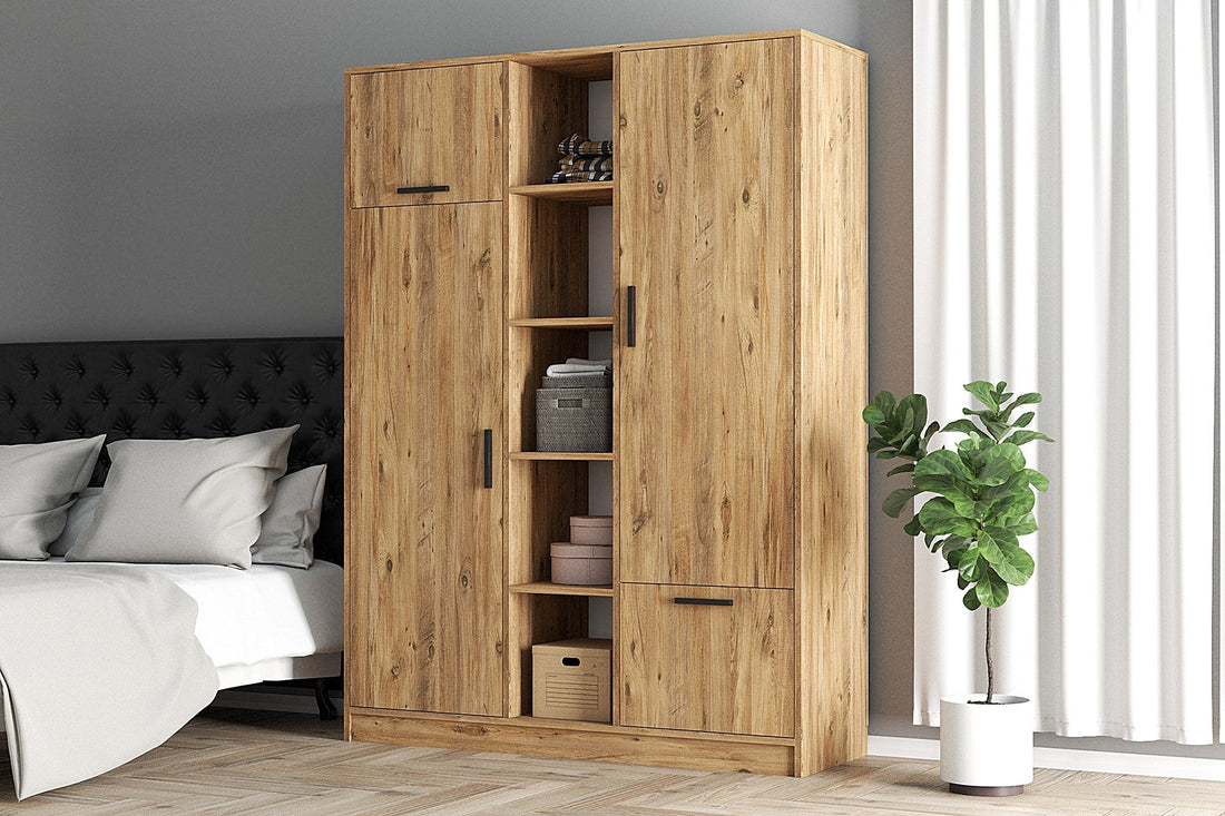 Garde-robe Farah 4 5 Wardrobe - Atlantic Pine