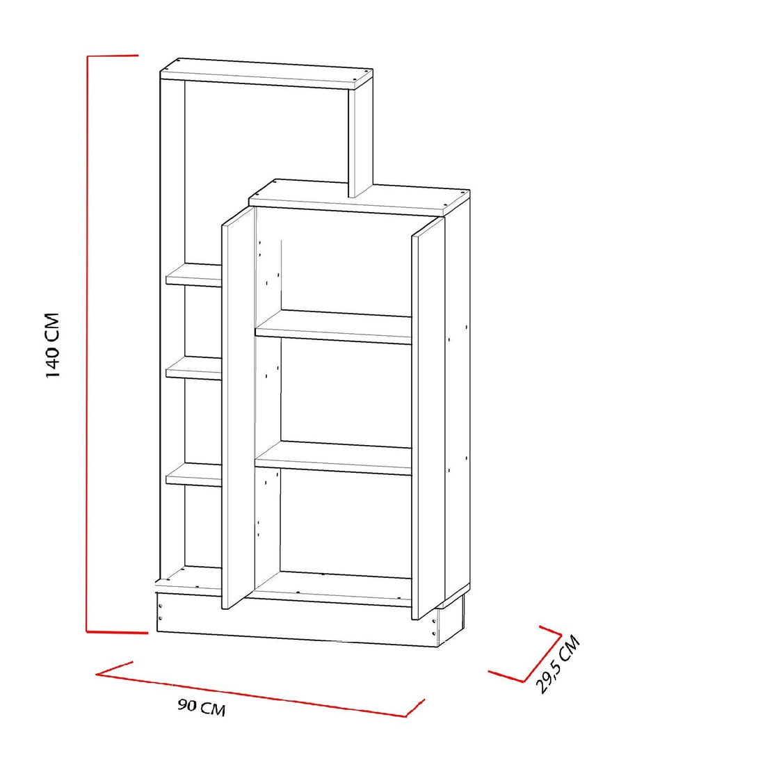 Armoire polyvalente Gupse - White