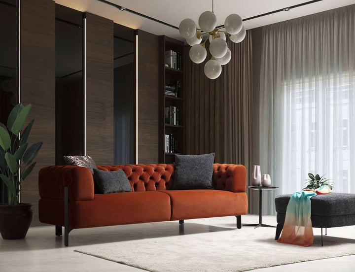 Cratos Canapé 3 Places (capitonné)