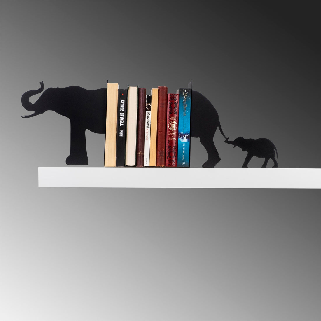 Serre-livres en métal Kitap tutucu 1 - Black