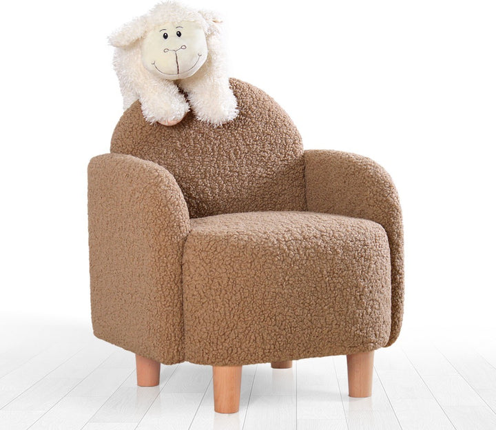 Chaise à oreilles pour enfants Moylo - Coffee