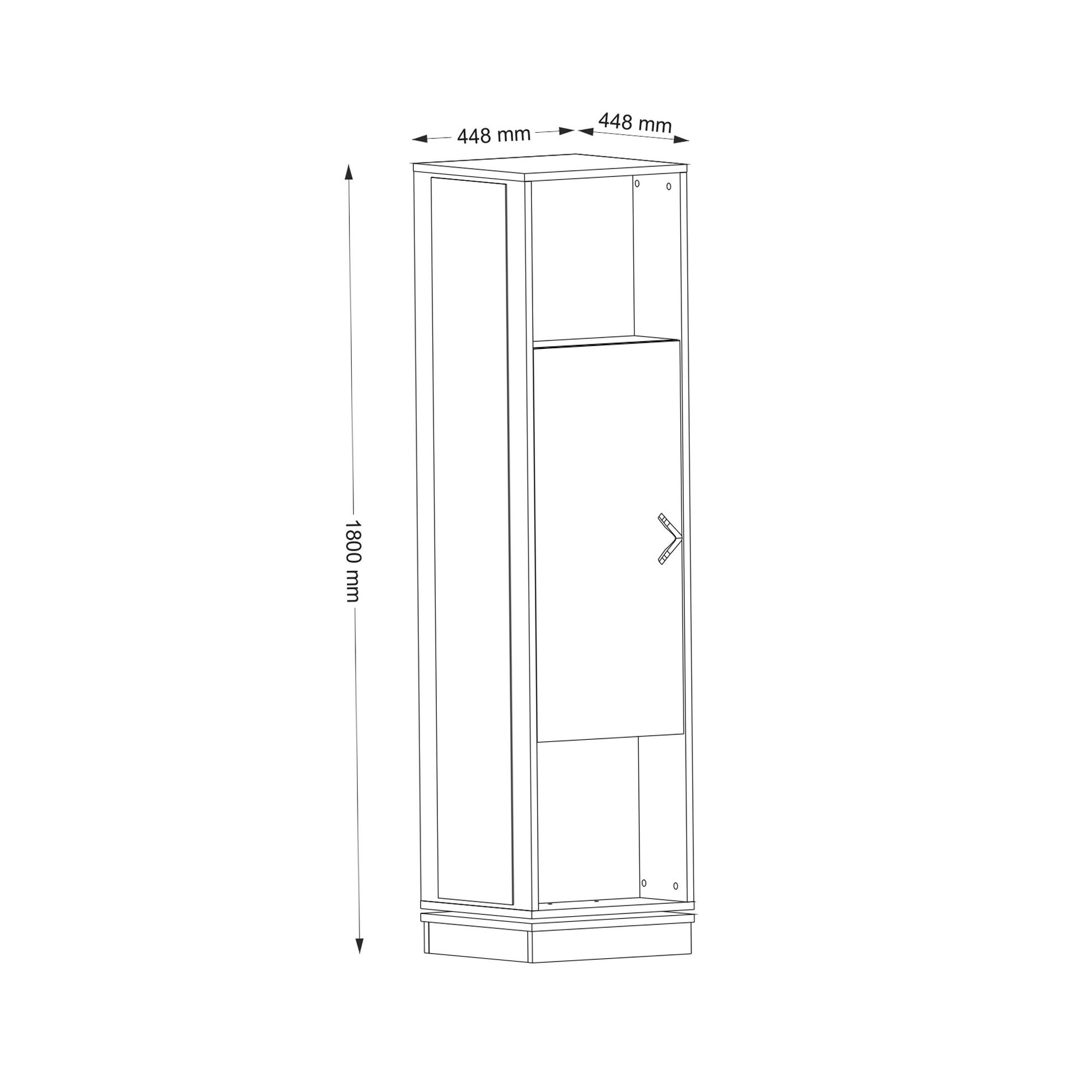 Support d'entrée Roll - Walnut