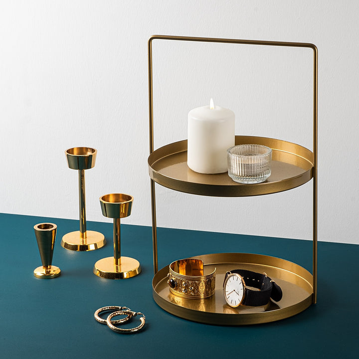 Accessoire en métal décoratif Tılos-B - Gold