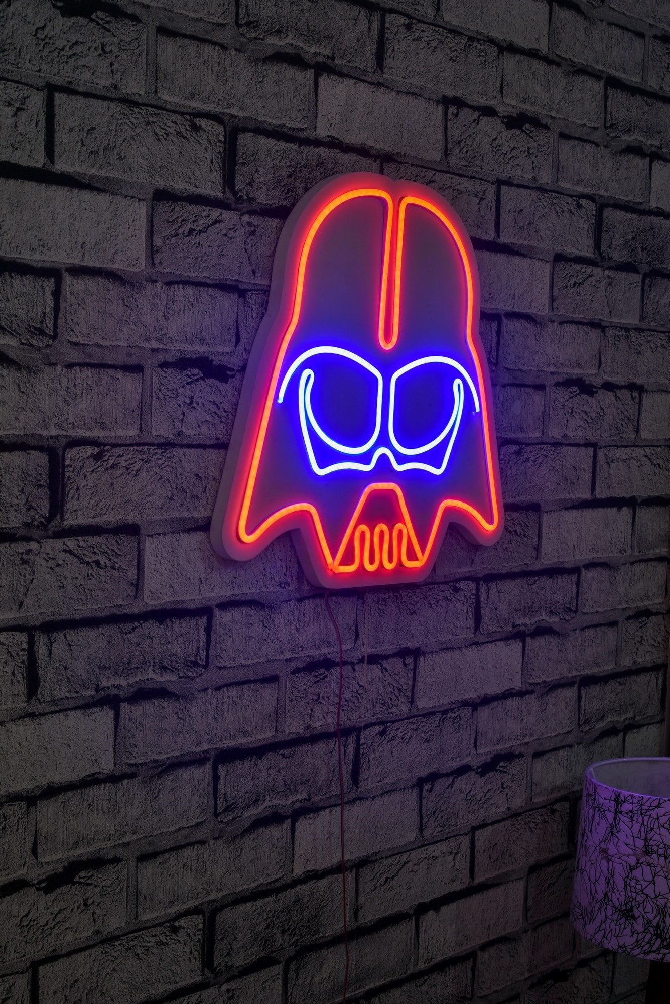 Éclairage LED en plastique décoratif Darth Vader - Red
Blue