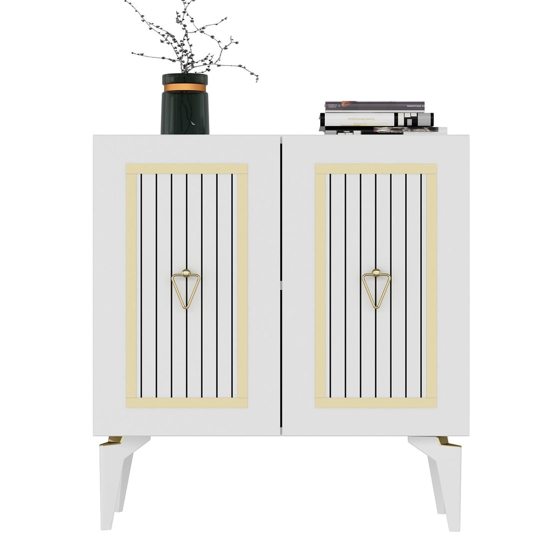 Console Capri - White, Gold