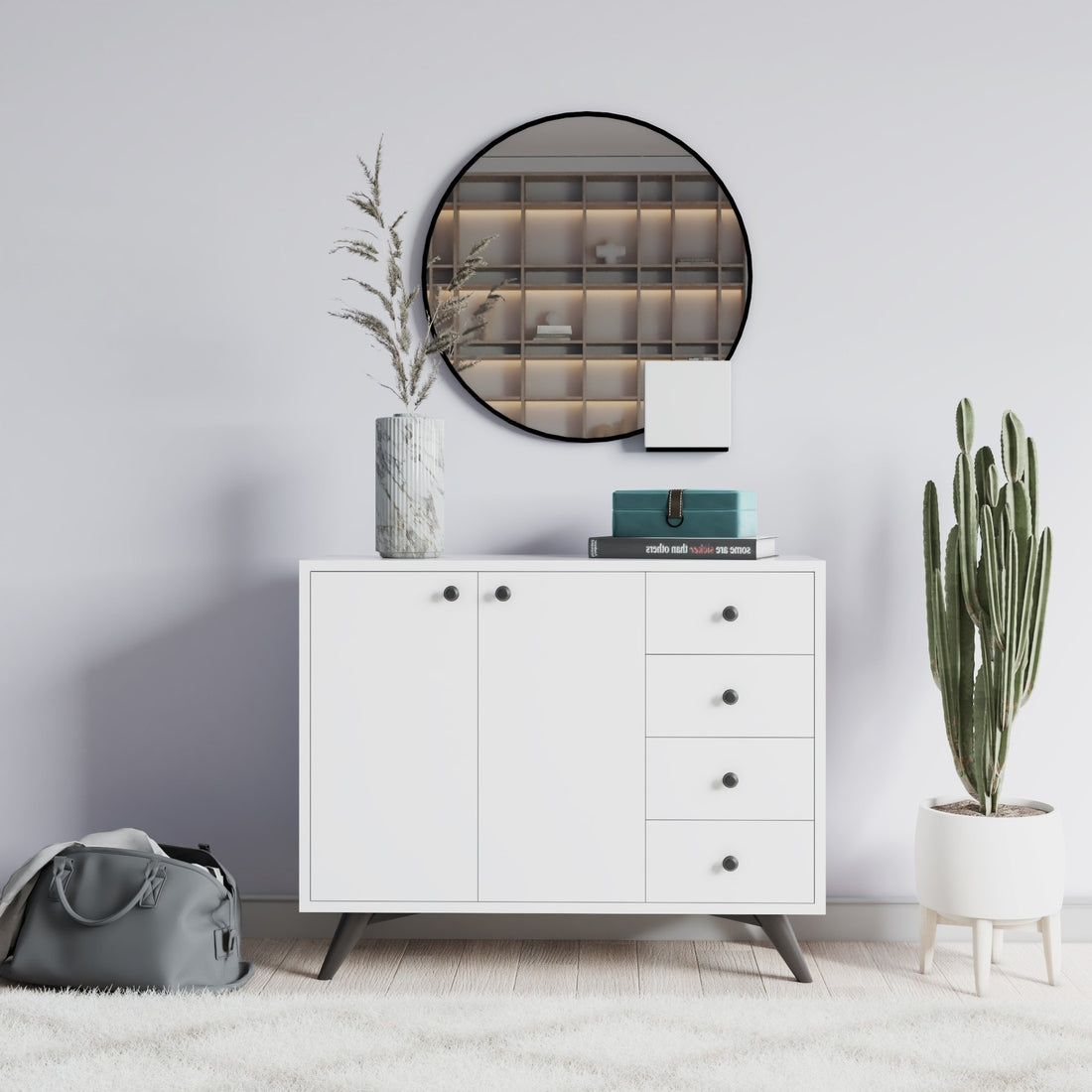 Armoire polyvalente Waga - White