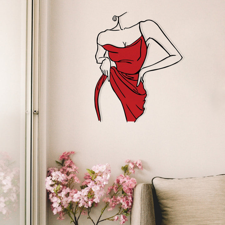 Accessoire mural en métal décoratif Natalie