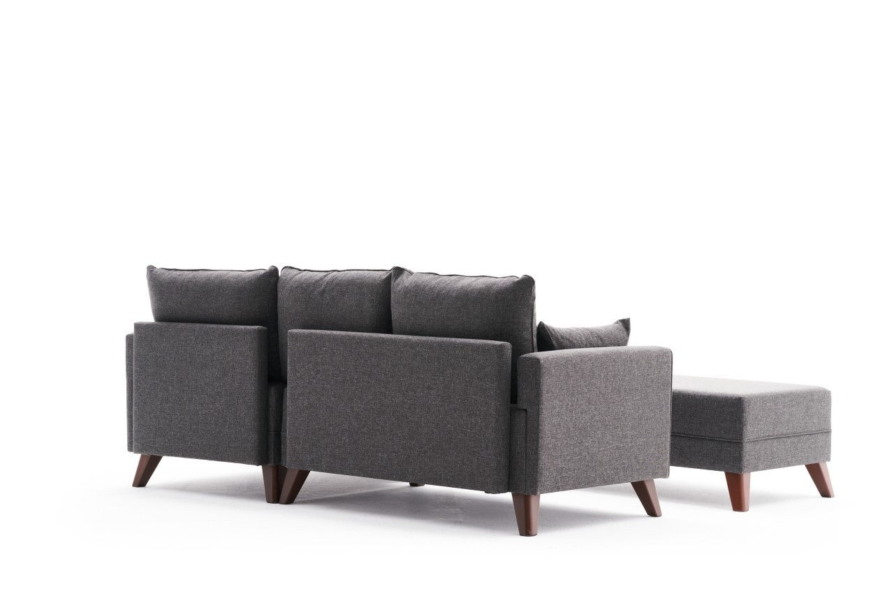 Canapé d'angle Bella Mini Corner Sofa Right - Anthracite