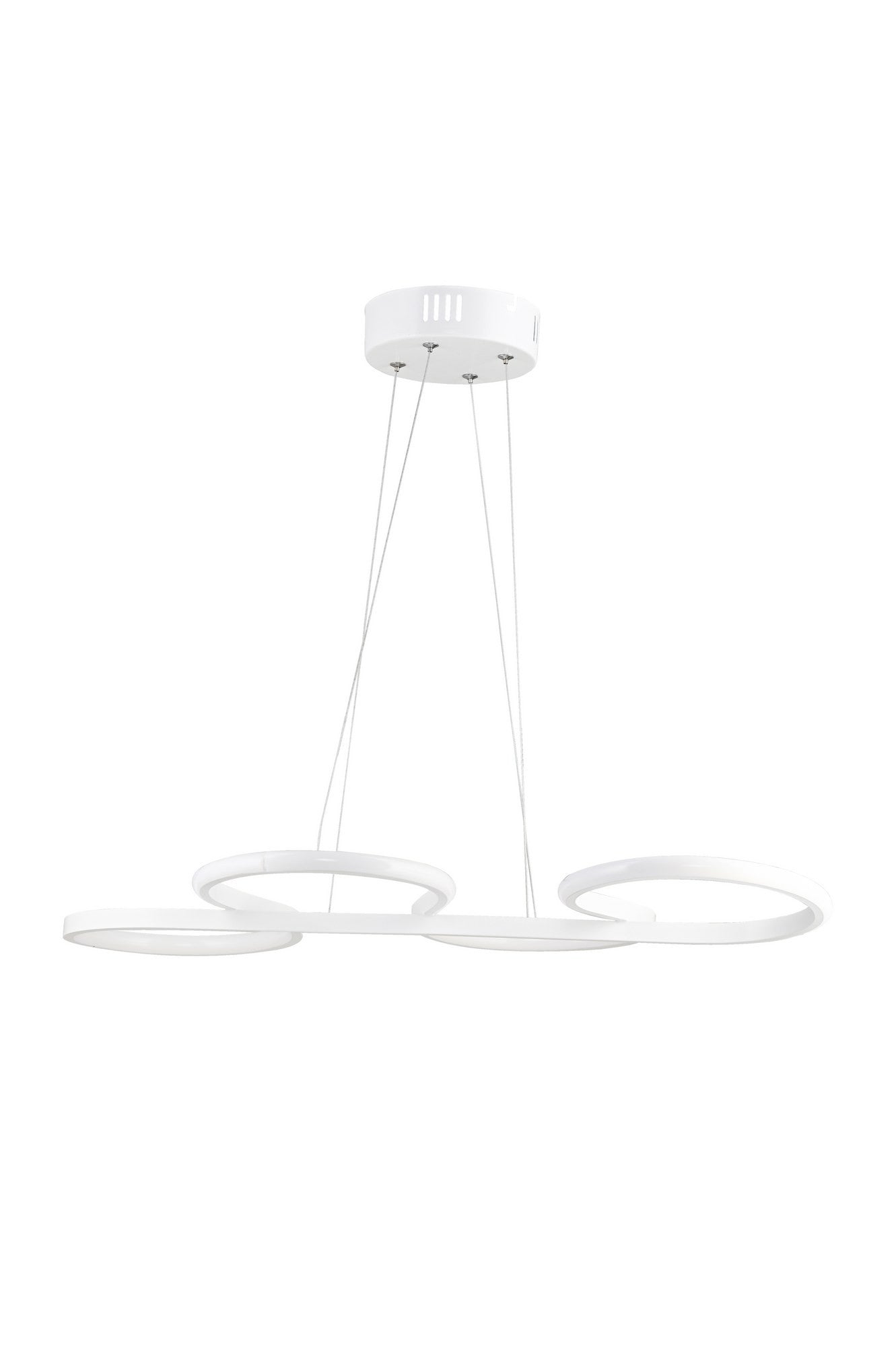 Lustre Swing - White, White Light