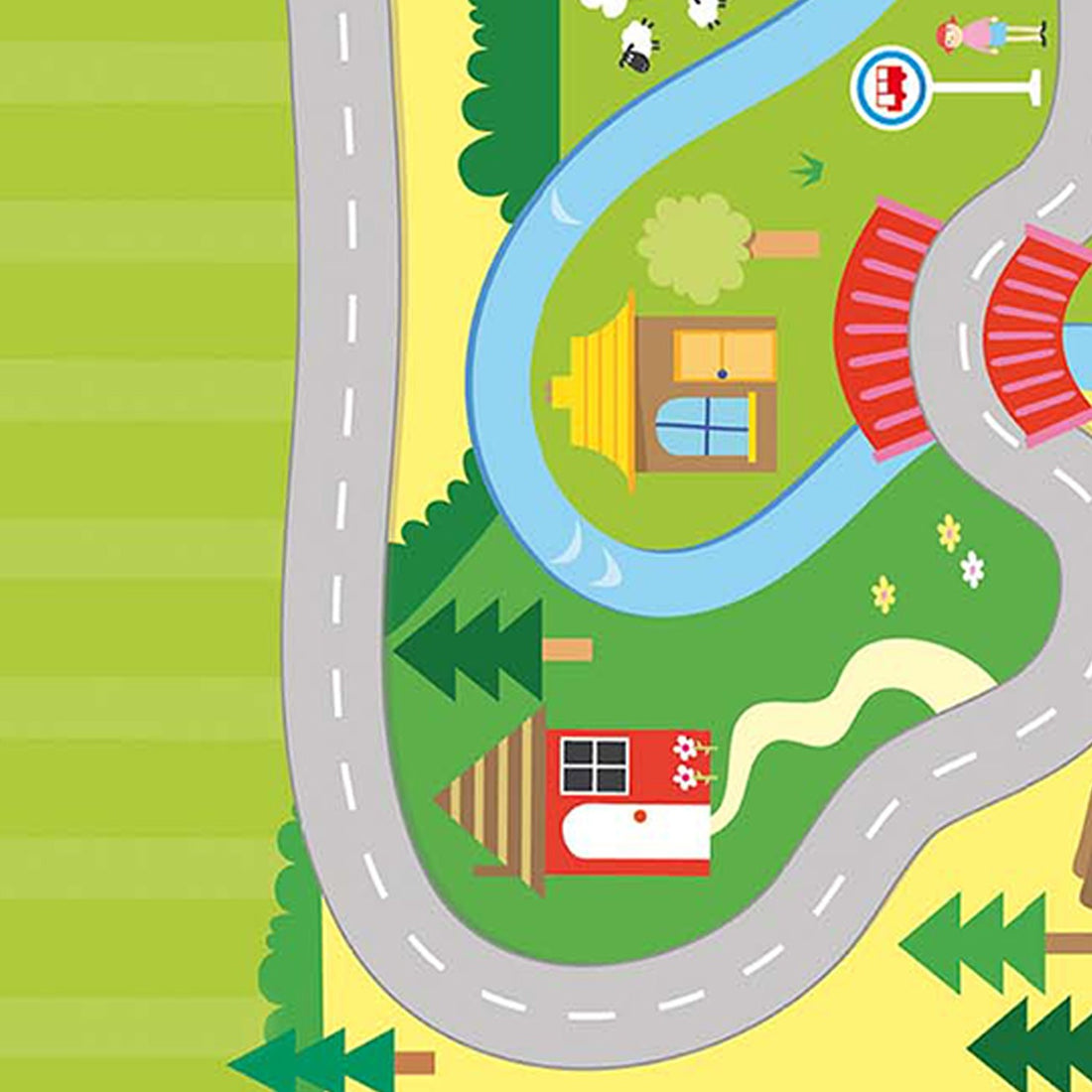 Tapis (120 x 180) Kids-40