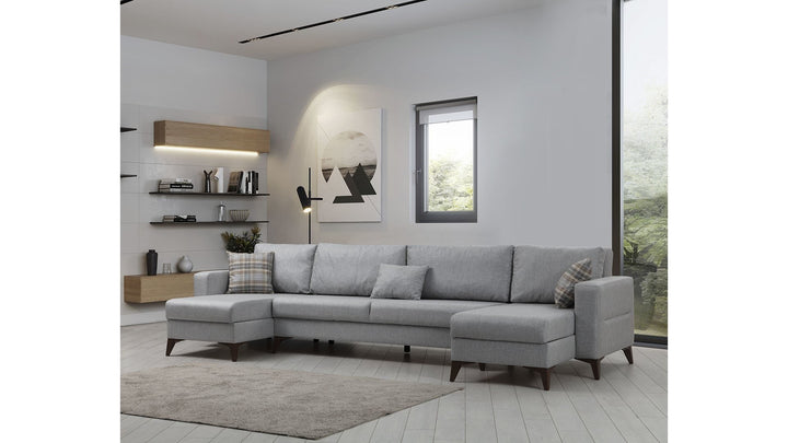 Canapé d'angle Kristal 2+Corner - Light Grey