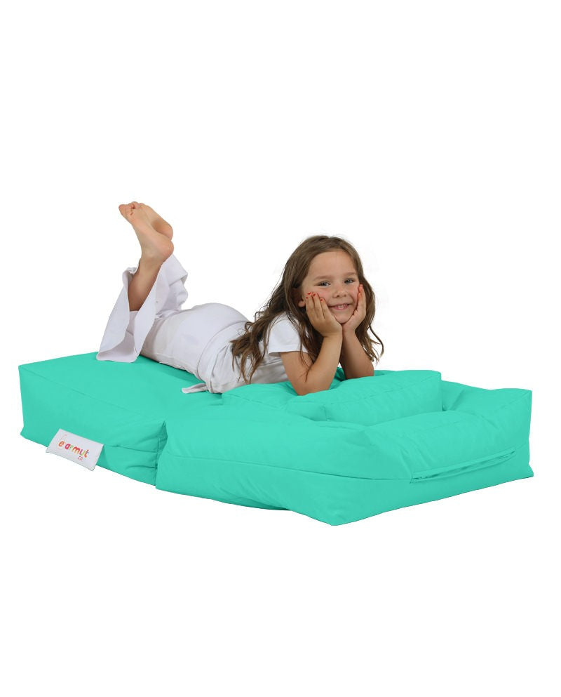 Pouf de jardin Kids Single Seat Pouffe - Turquoise