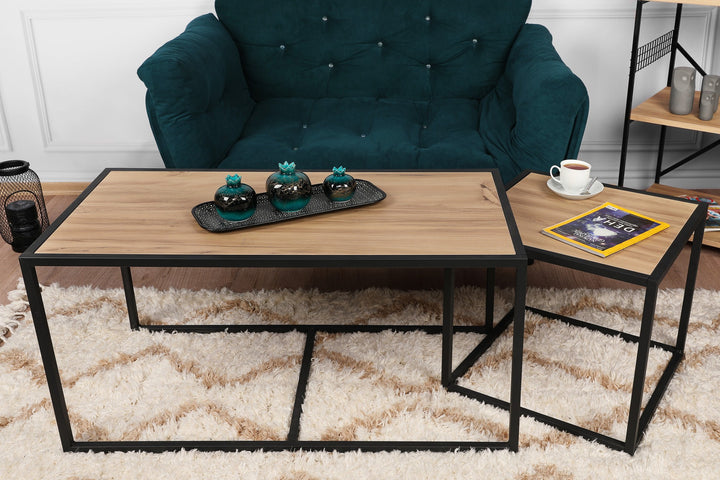 Ensemble de table basse Atlantis - Oak