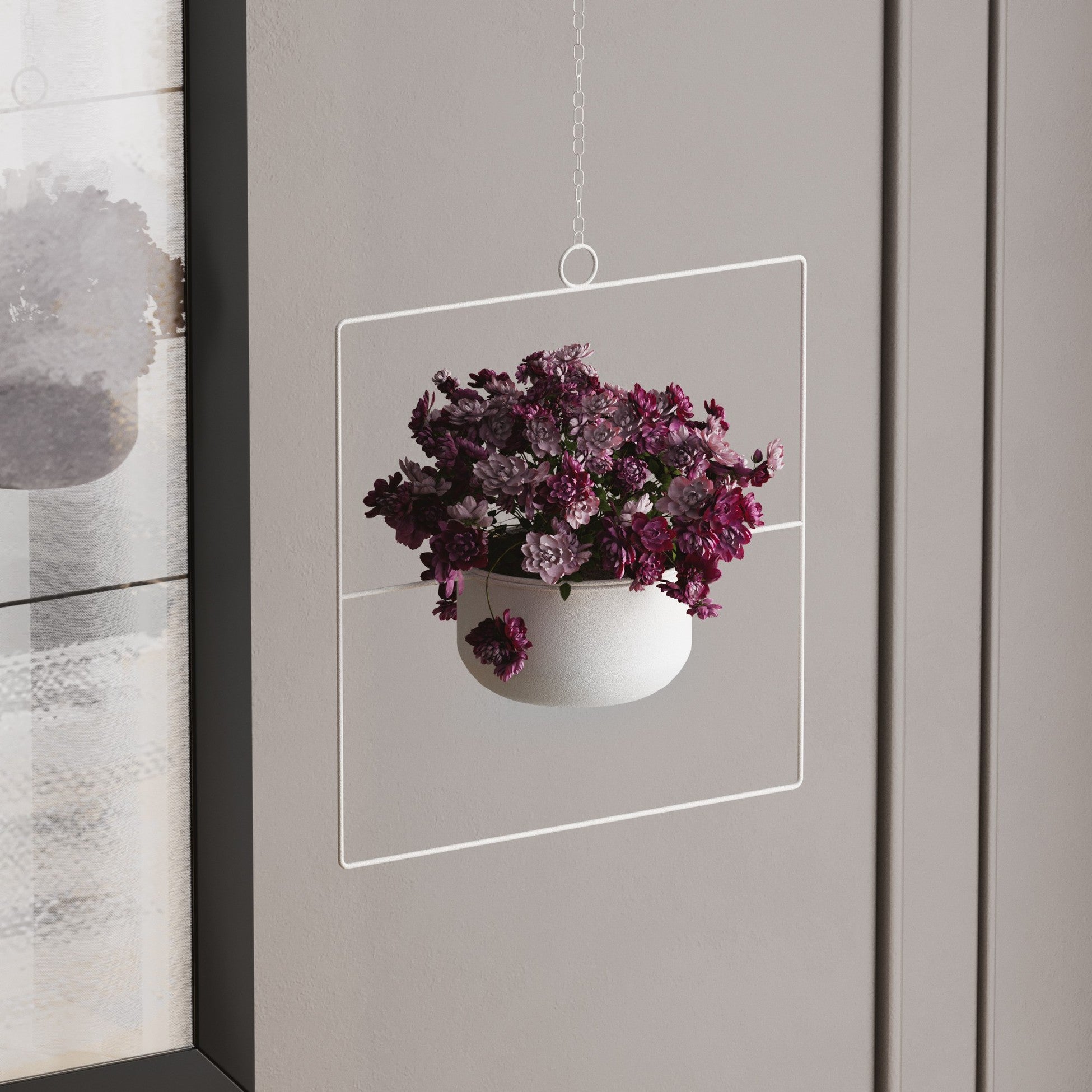 Pot décoratif Pandantif - White