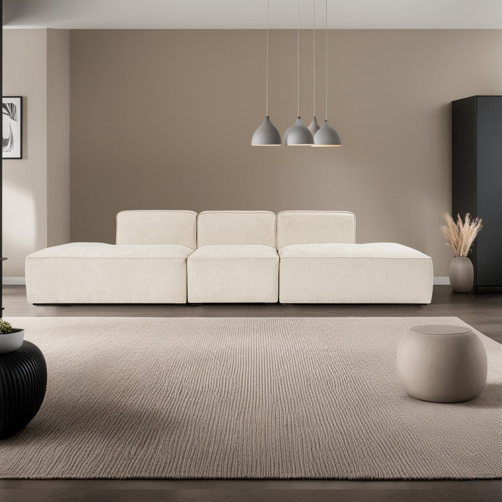 Canapé d'angle More M(M4-M1-M3) - Cream