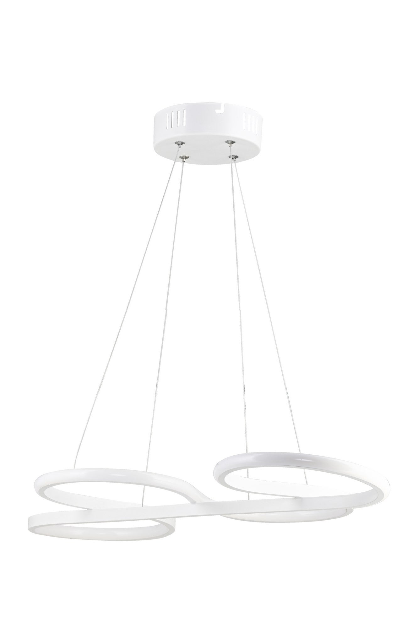 Lustre Swing - White, White Light
