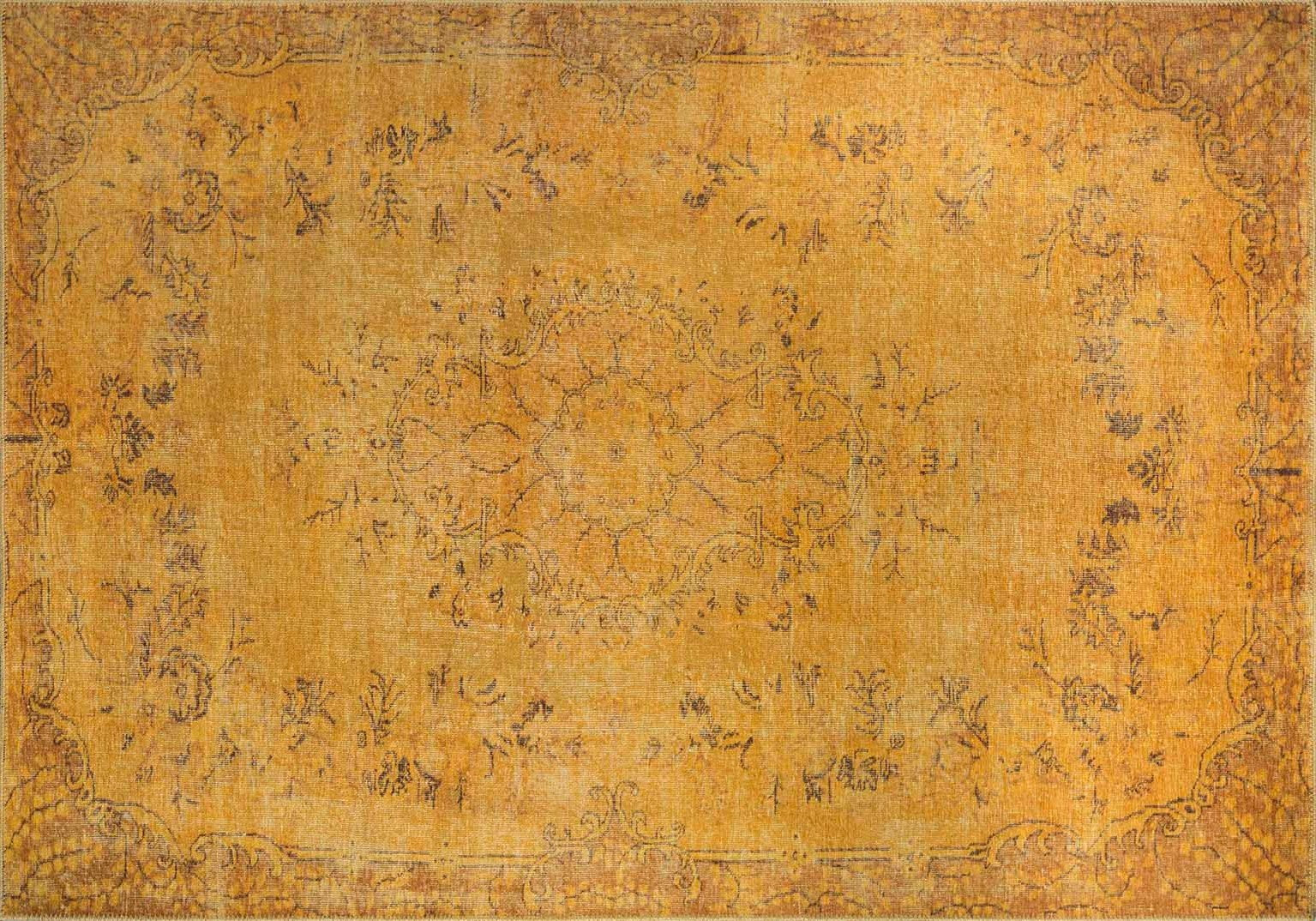 Tapis de salle (75 x 150) Dorian Chenille - Yellow AL 27