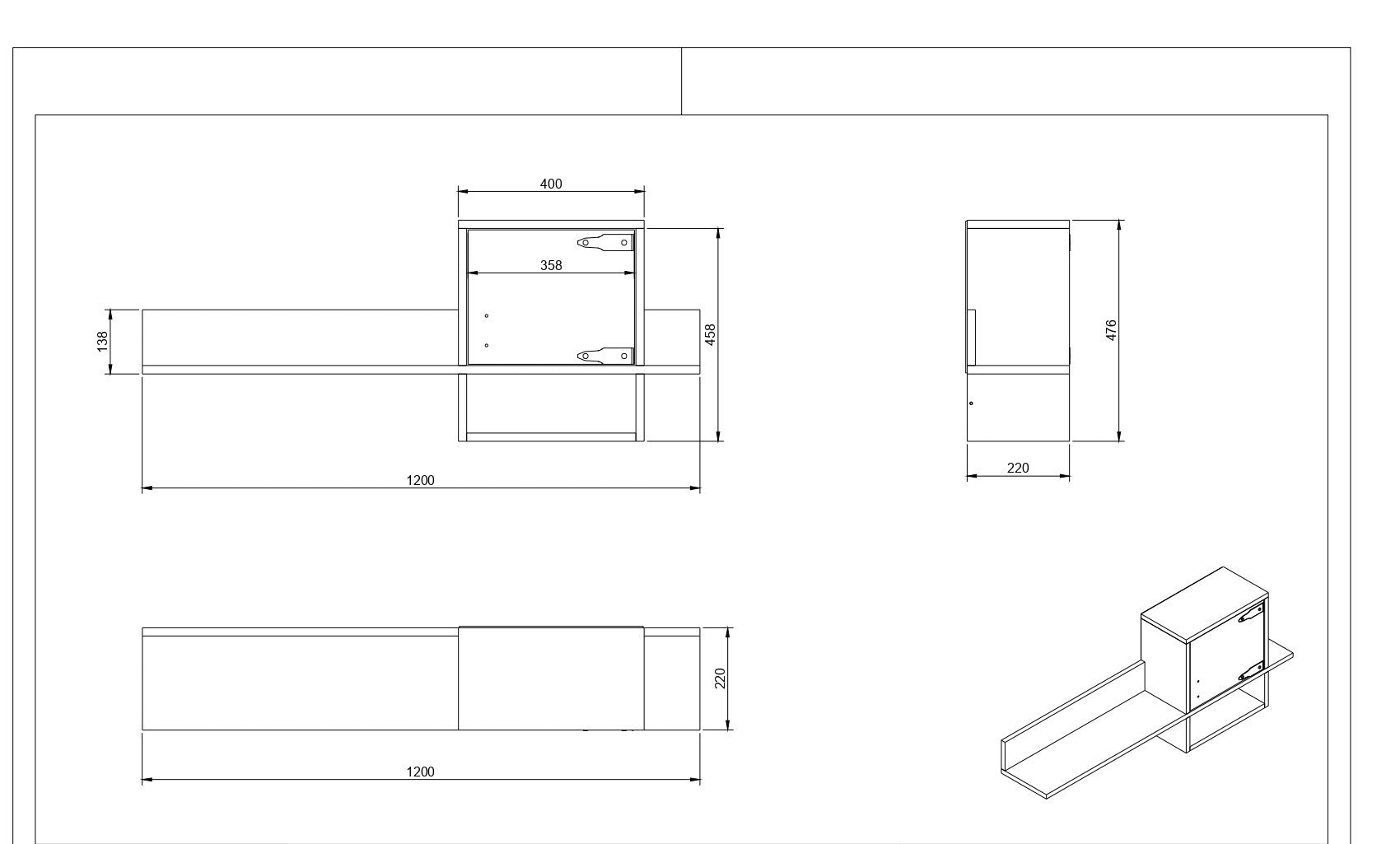 Unité de télévision Anthes 1