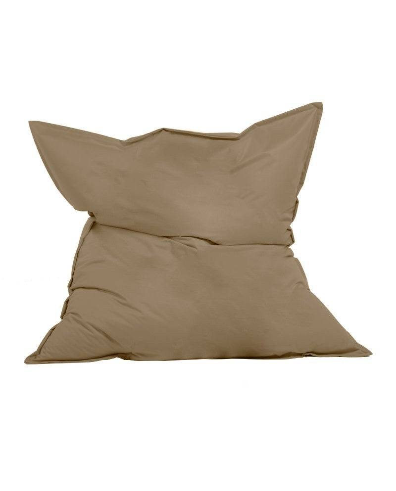 Sac de haricots de jardin Giant Cushion 140x180 - Mink