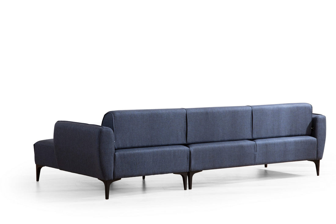 Canapé d'angle Belissimo Right - Blue