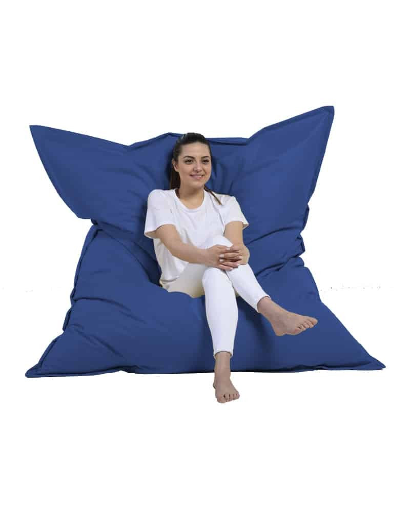 Coussin de sol Axina 140x180cm Tissu - XXL Pouf