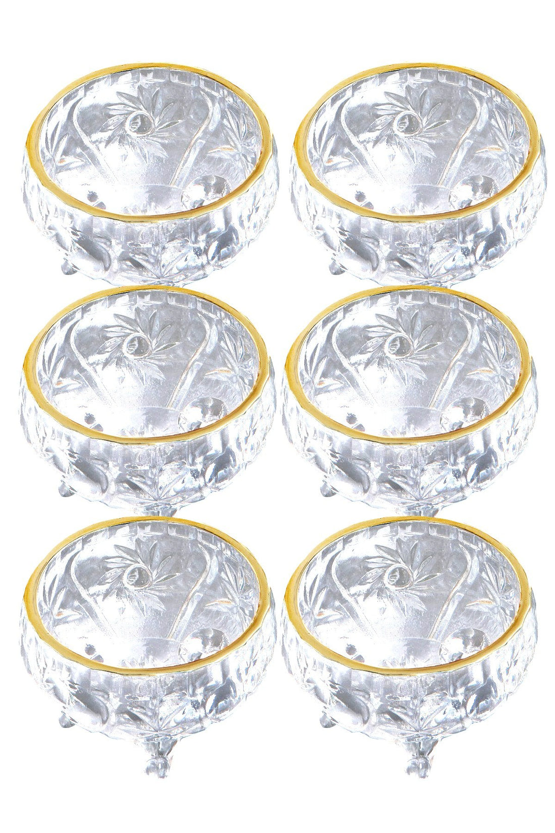 Bowl Set (6 pièces) İP-AHE6B - Sun Gilding