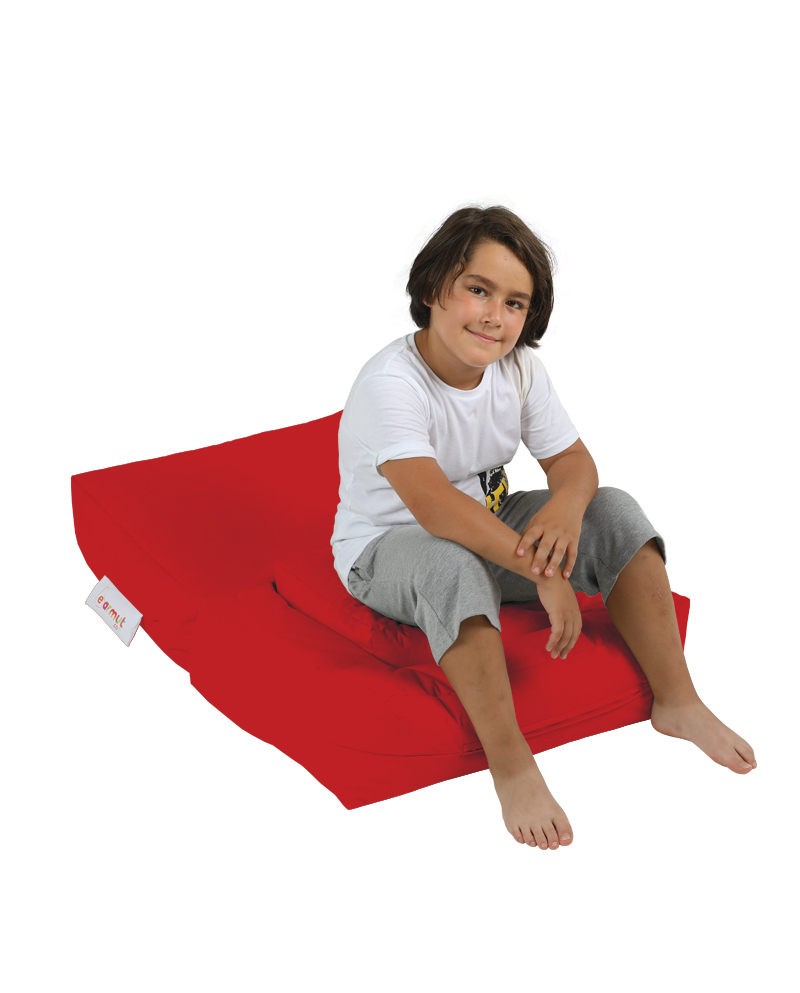 Pouf de jardin Kids Single Seat Pouffe - Red