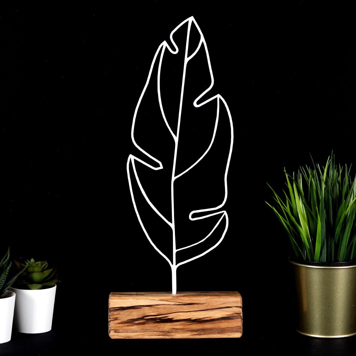 Objet décoratif Feather - White