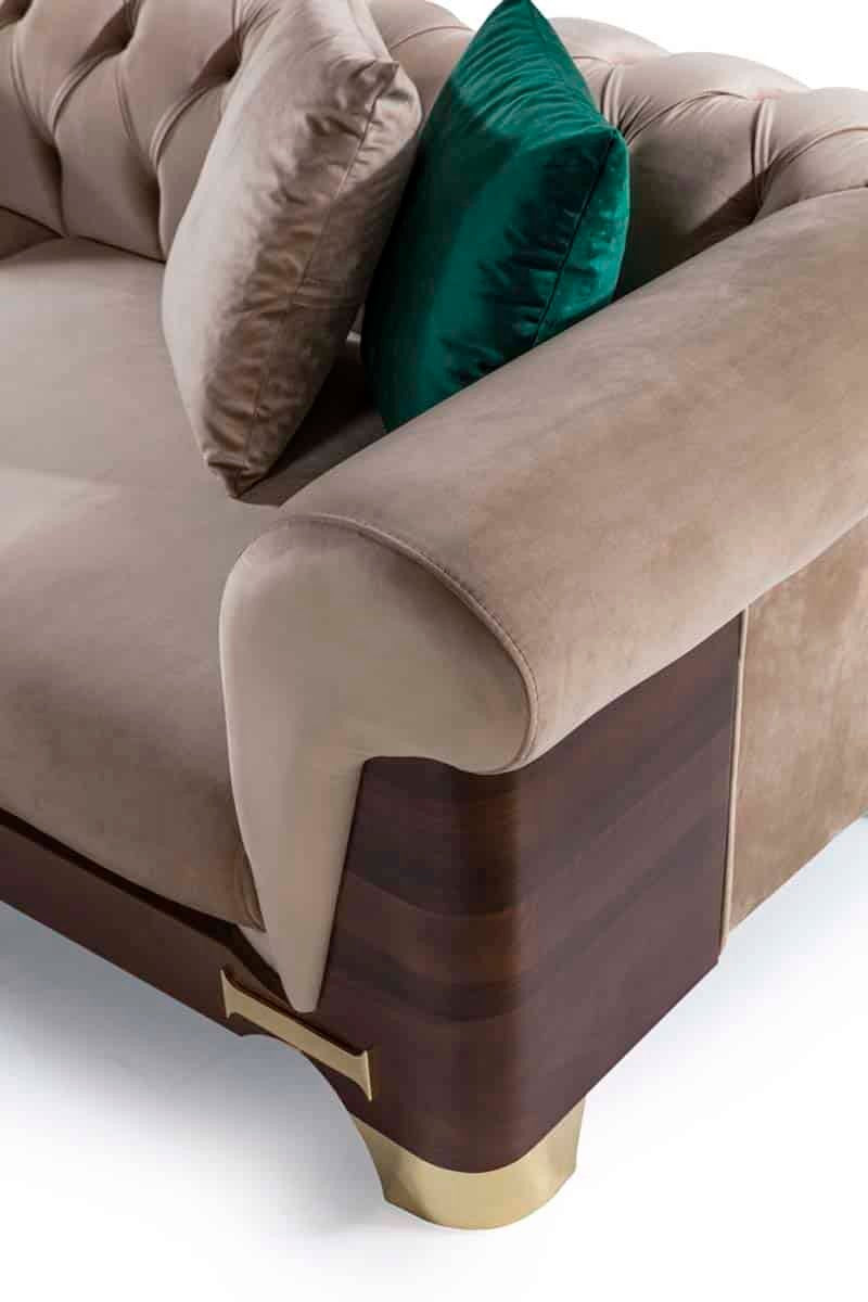 Nish Canapé 3 Places