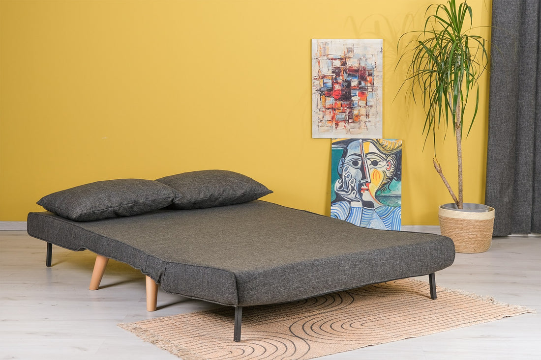 Canapé-lit 2 places Folde 2-Seater - Dark Grey