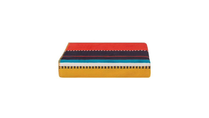 Massima Plaid en Coton Rouge