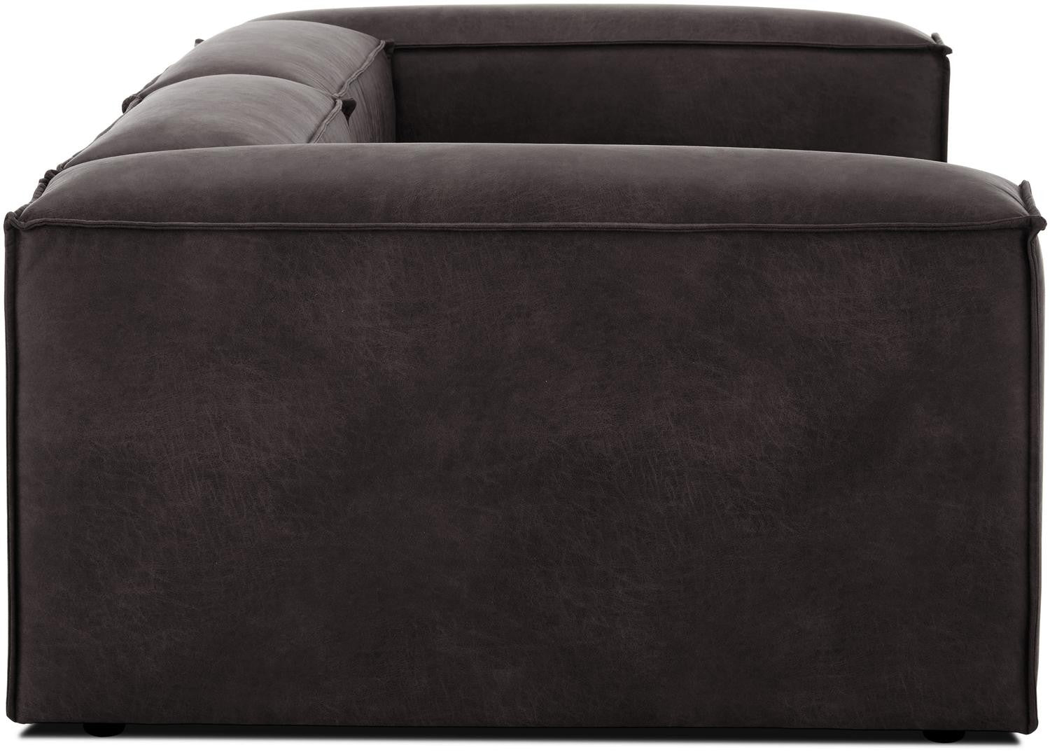 Canapé modulable 3 places en Nubuck Frida