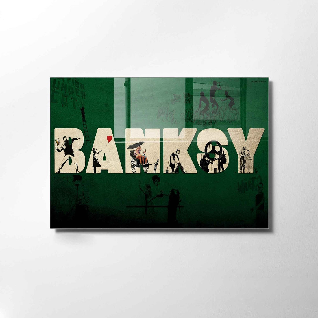 Peinture en verre trempé décoratif 2290 - 50 x 70