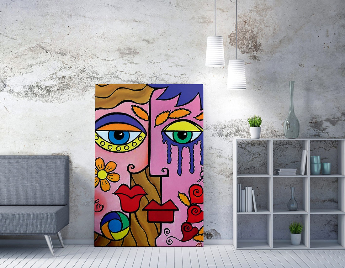 Peinture de toile décorative WY211 (70 x 100)