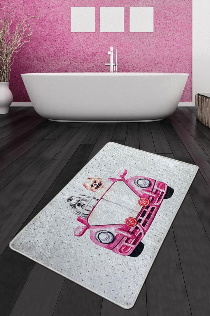 Tapis de bain Dogs Vosvos Djt (80 x 100)