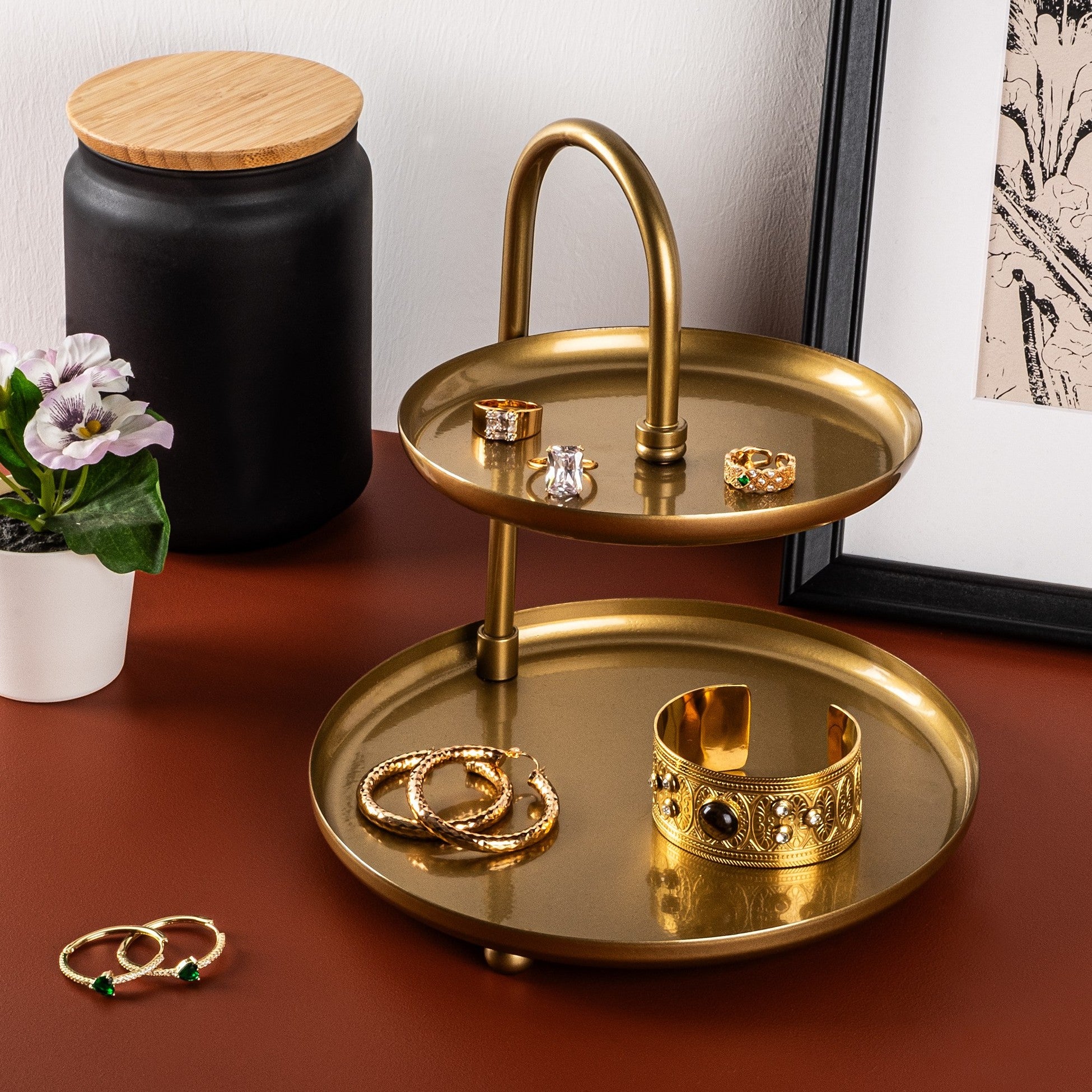 Accessoire décoratif en métal Kormen-B - Gold