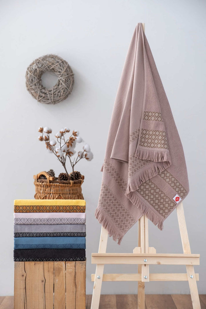 Serviette de bain Twins - Beige
