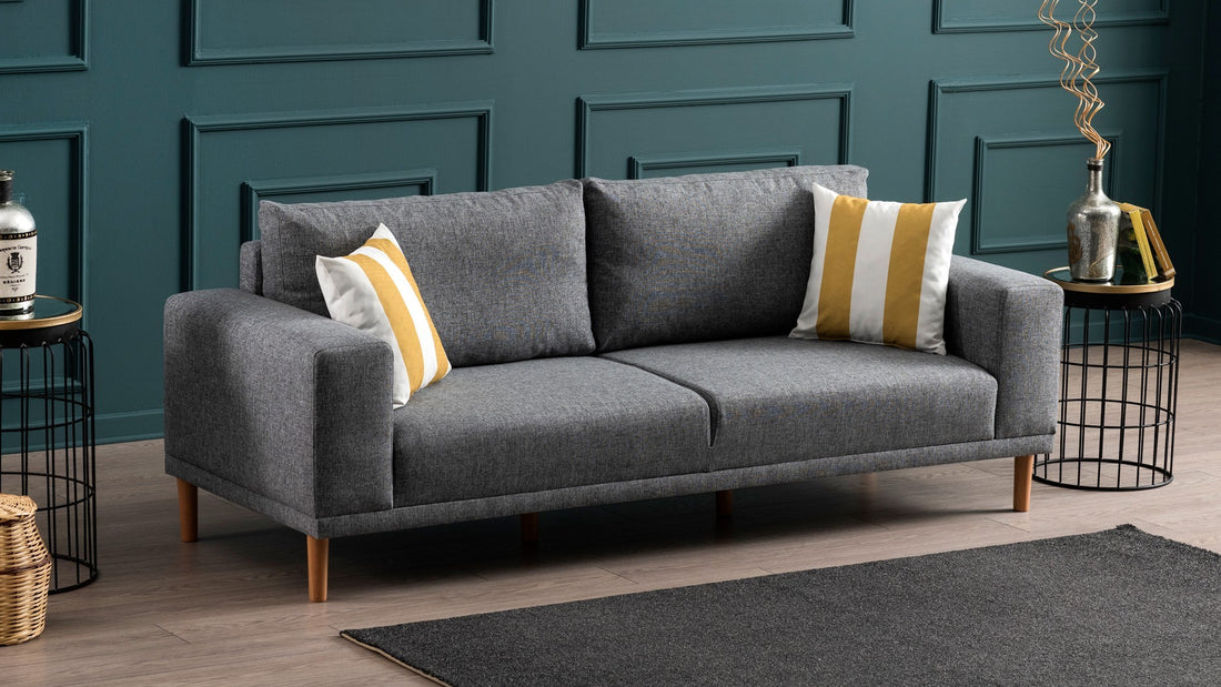 Canapé 3 places Franz - Grey