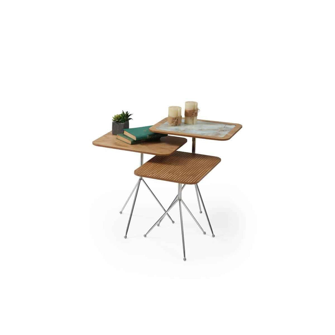 Diamond gigognes table (blanche)