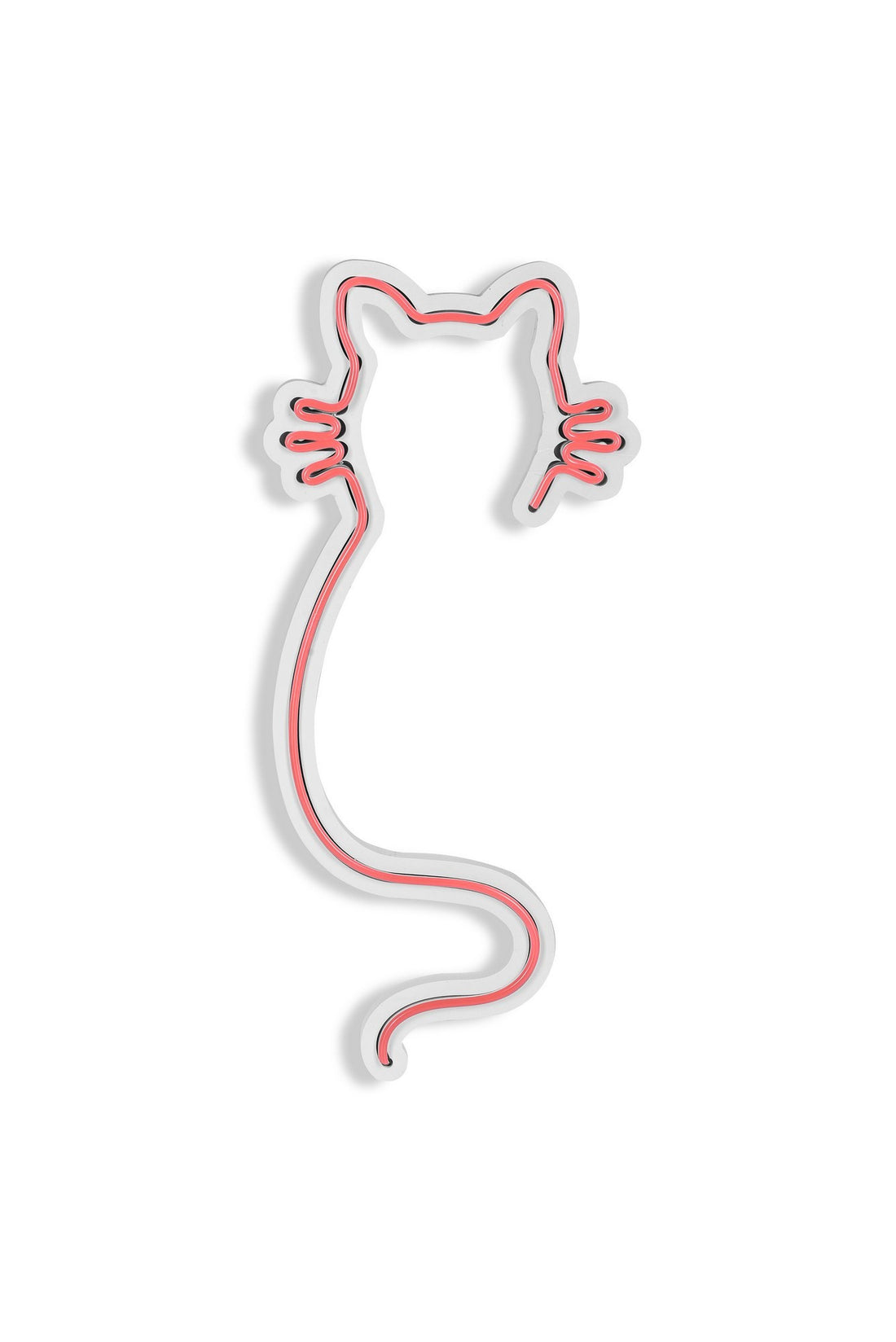 Éclairage LED en plastique décoratif Cat - Pink