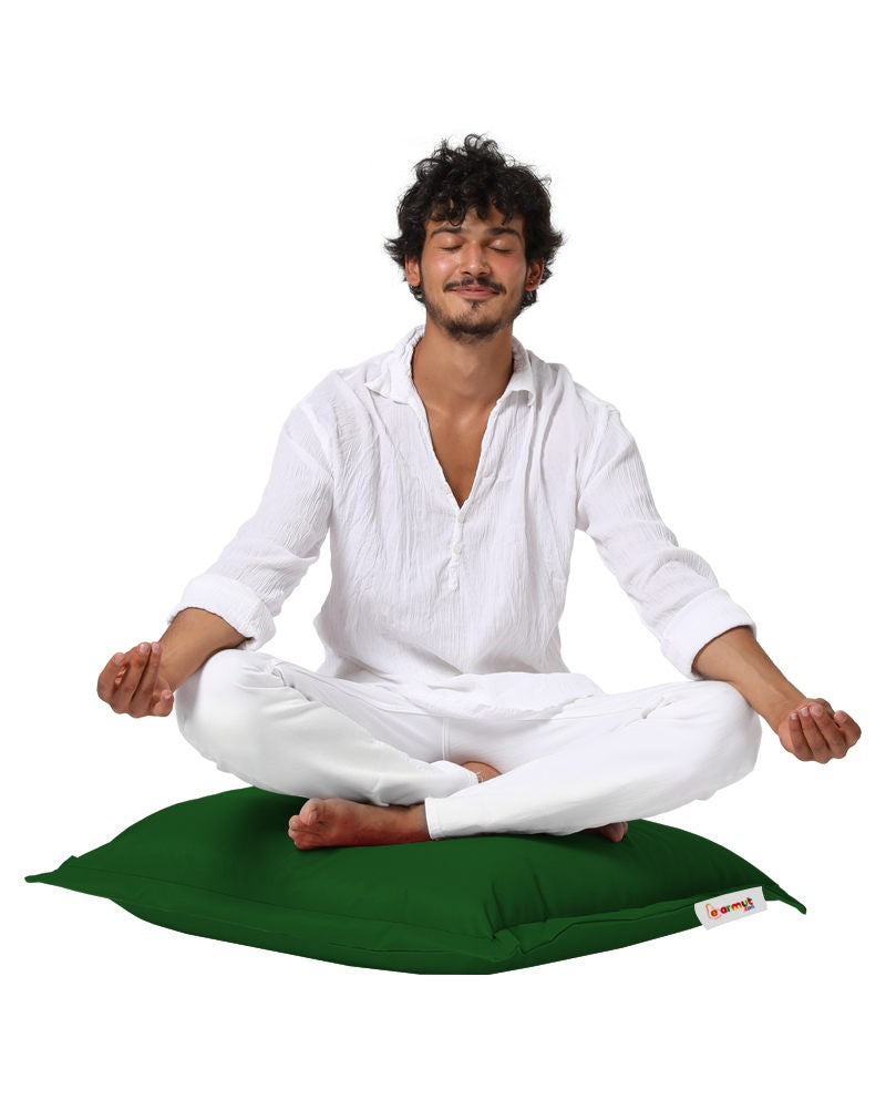 Coussin de jardin Cushion Pouf 70x70 - Green