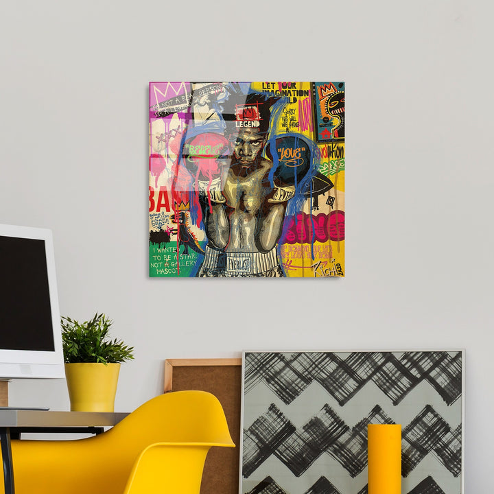 Peinture en verre trempé décoratif UV-815 - 50 x 50