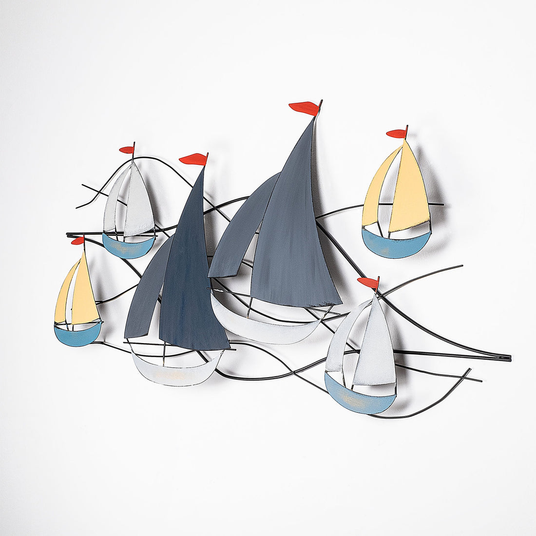 Accessoire mural en métal décoratif Hizir