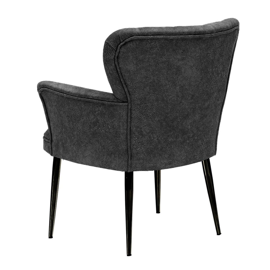 Fauteuil à oreilles Paris Black Metal - Fume