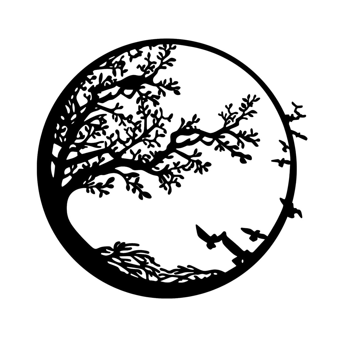 Accessoire mural en métal décoratif Night