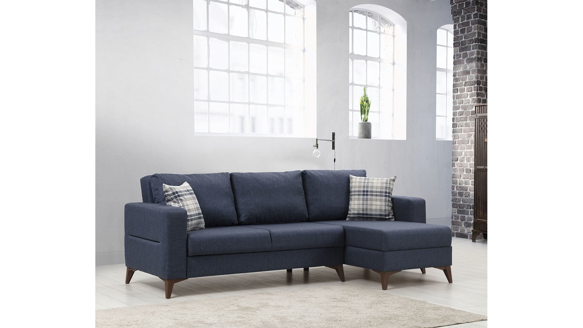 Canapé d'angle Kristal 2+Corner - Anthracite